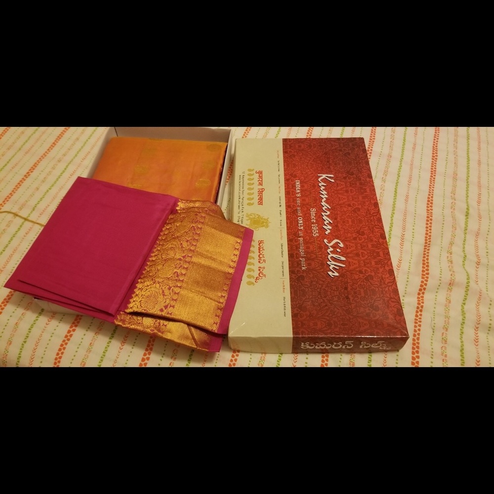 Indian Kanjivaram saree